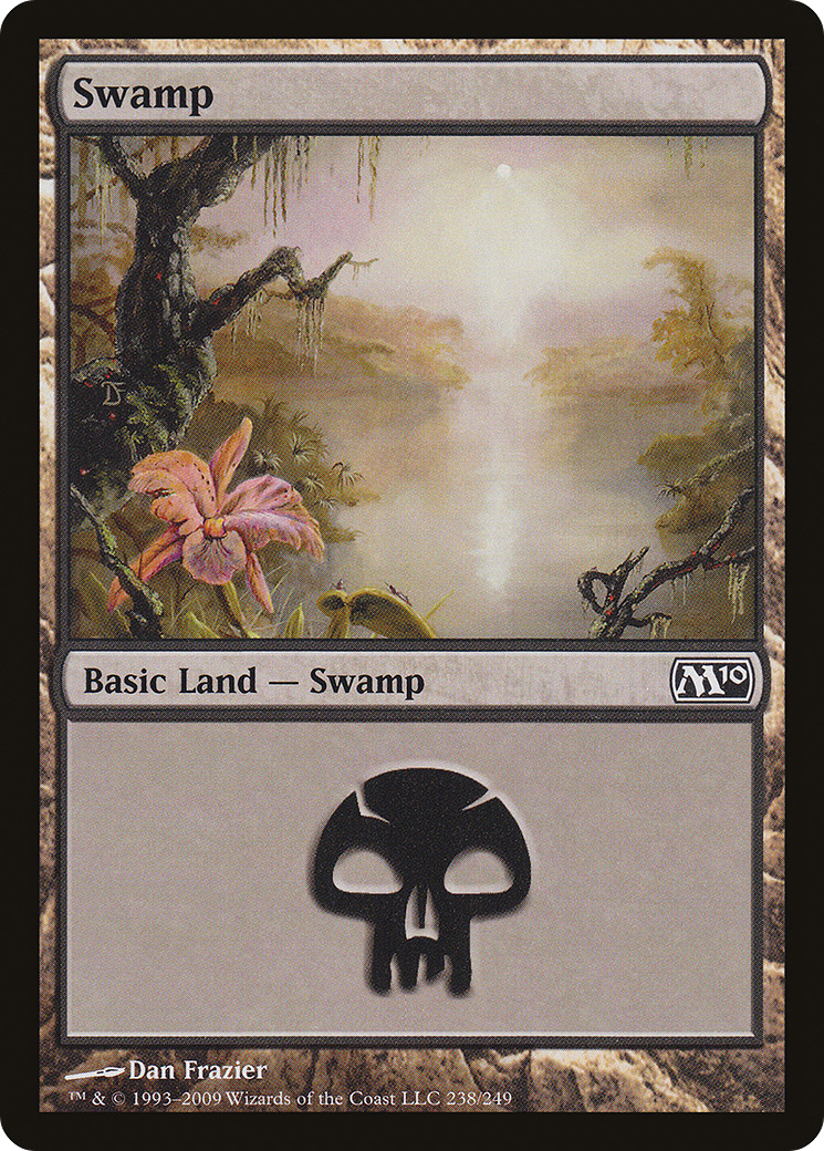Swamp (238) (M10-238)  - Magic 2010