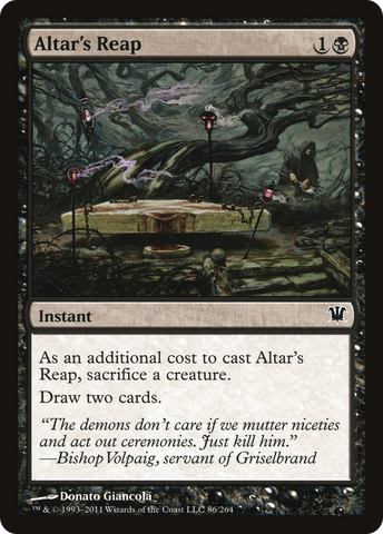 Altar's Reap (ISD-086)  Foil - Innistrad