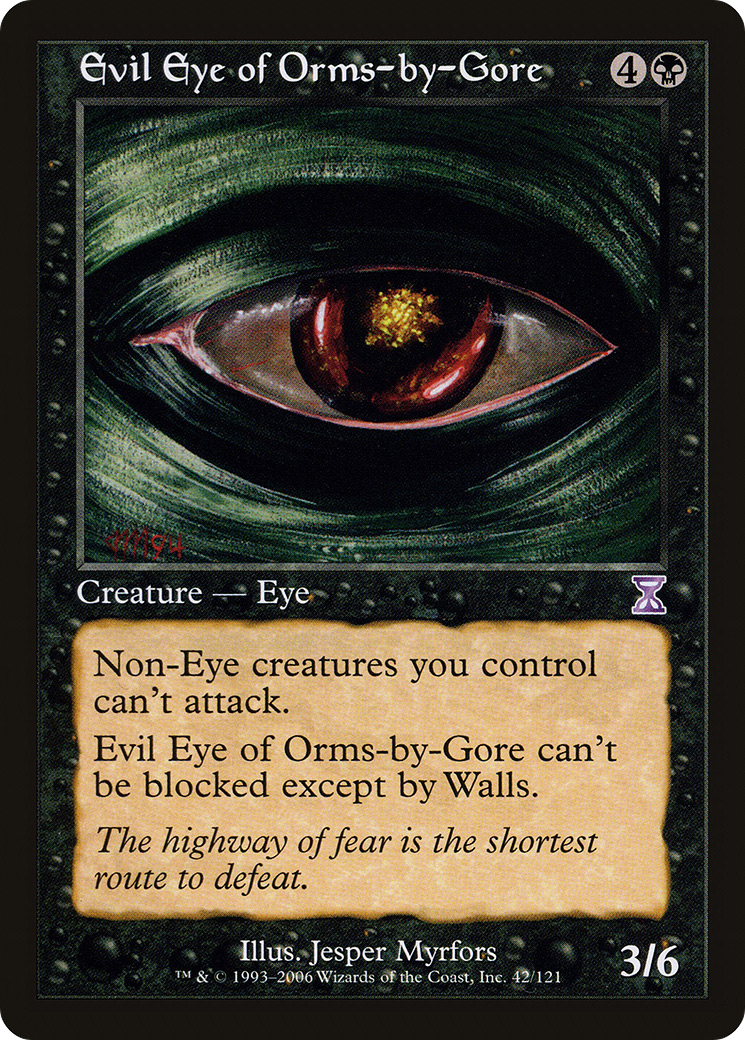 Evil Eye of Orms-by-Gore (TSB-042)  - Time Spiral Timeshifted