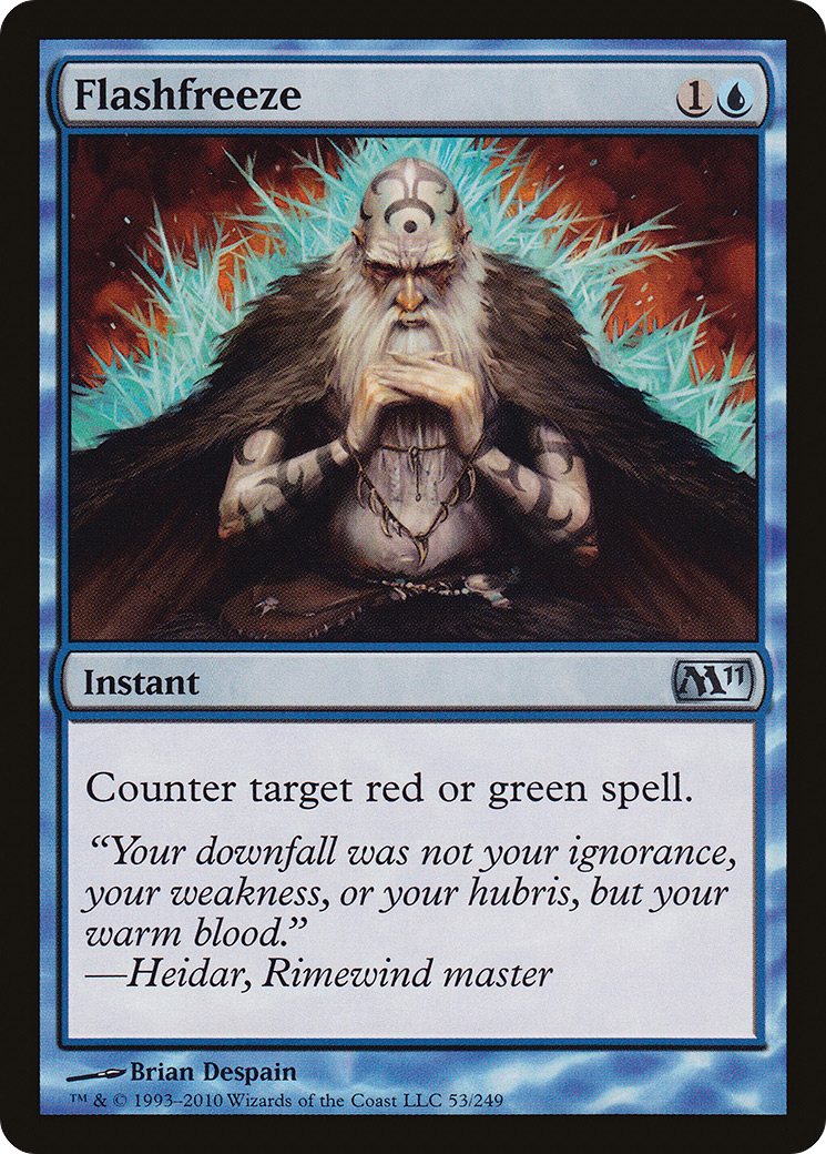 Flashfreeze (M11-053)  Foil - Magic 2011