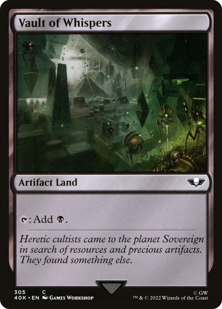 Vault of Whispers (40K-305)  - Warhammer 40,000 Commander