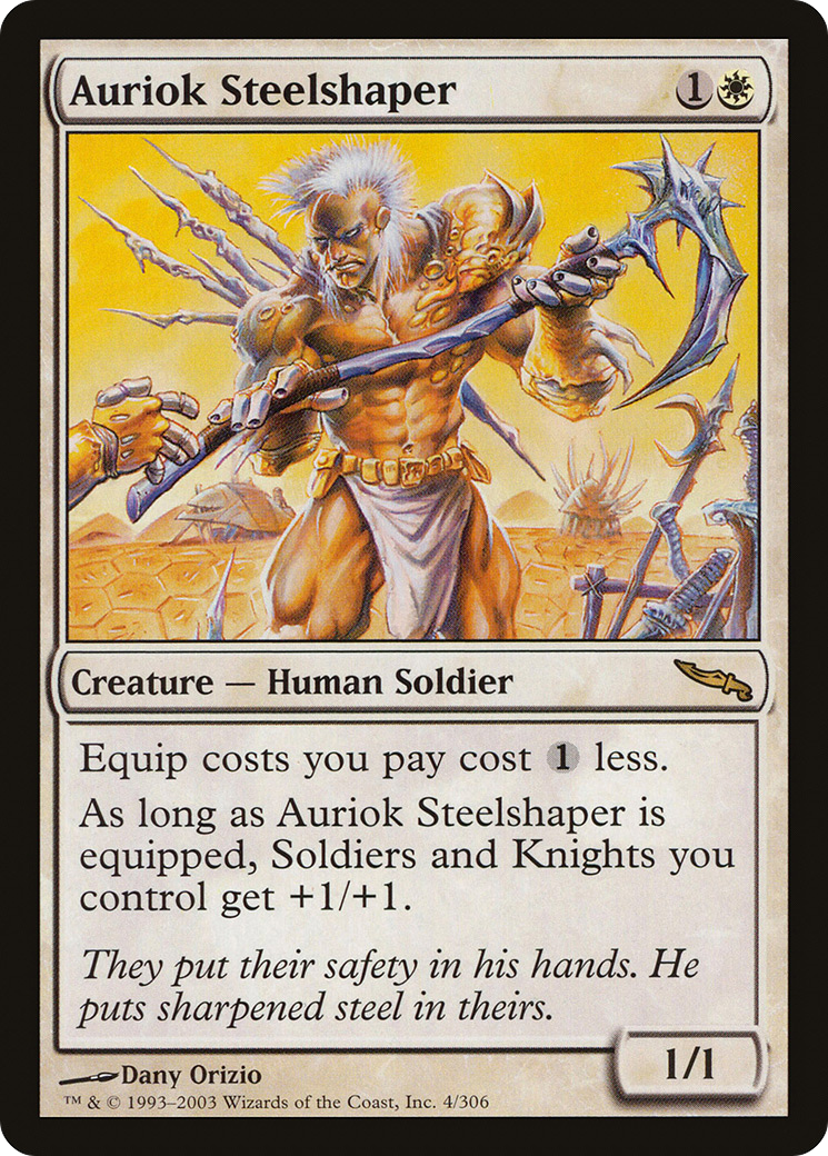 Auriok Steelshaper (MRD-004)  - Mirrodin