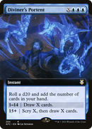 Diviner's Portent (Extended Art) (AFC-284)  - Forgotten Realms Commander: (Extended Art)