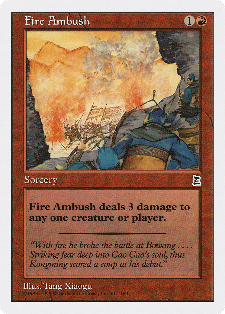 Fire Ambush (PTK-111)  - Portal Three Kingdoms