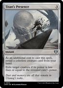 Titan's Presence (CMM-810)  - Commander Masters