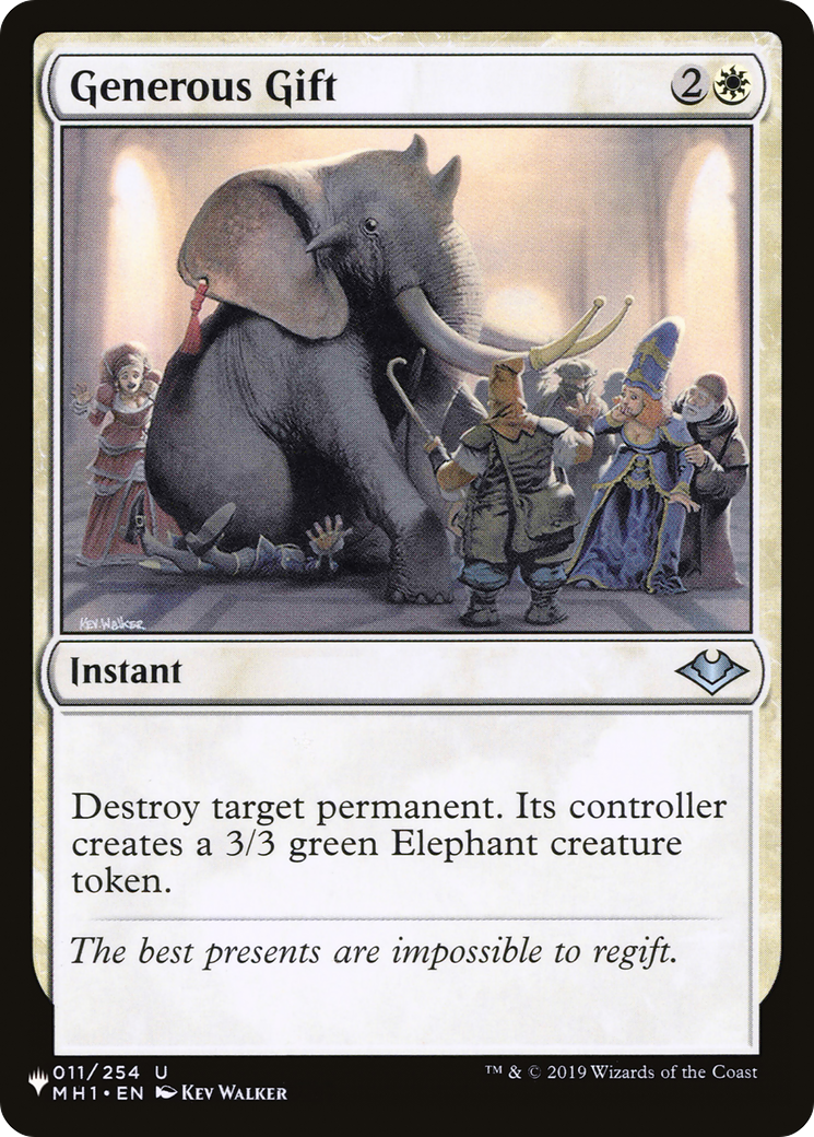 Generous Gift (LIST-011/254)  - The List