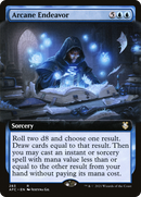 Arcane Endeavor (Extended Art) (AFC-283)  - Forgotten Realms Commander: (Extended Art)
