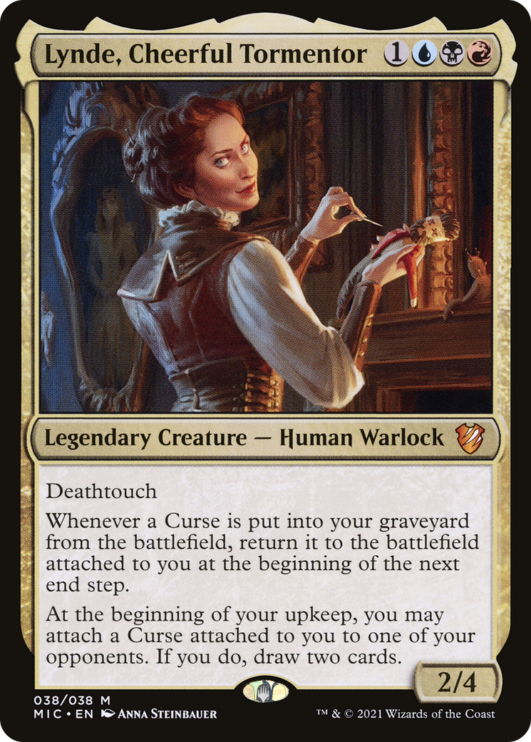 Lynde, Cheerful Tormentor (MIC-038)  - Midnight Hunt Commander