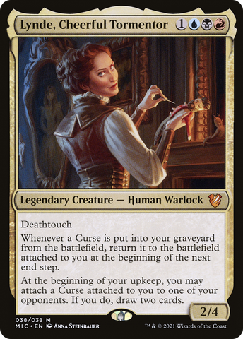 Lynde, Cheerful Tormentor (MIC-038)  - Midnight Hunt Commander