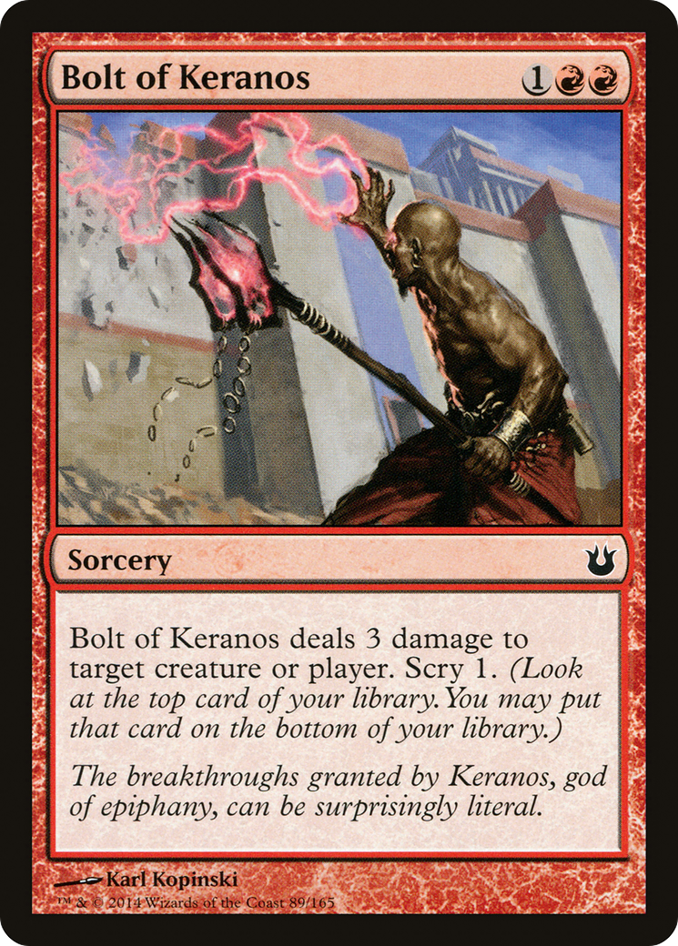 Bolt of Keranos (BNG-089)  - Born of the Gods