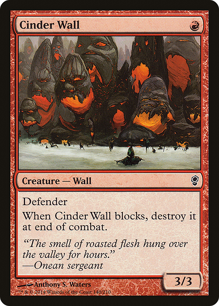 Cinder Wall (CNS-140)  - Conspiracy