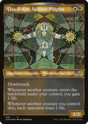 Elas il-Kor, Sadistic Pilgrim (Textured Foil) (DMU-338)  Foil - Dominaria United: (Showcase)