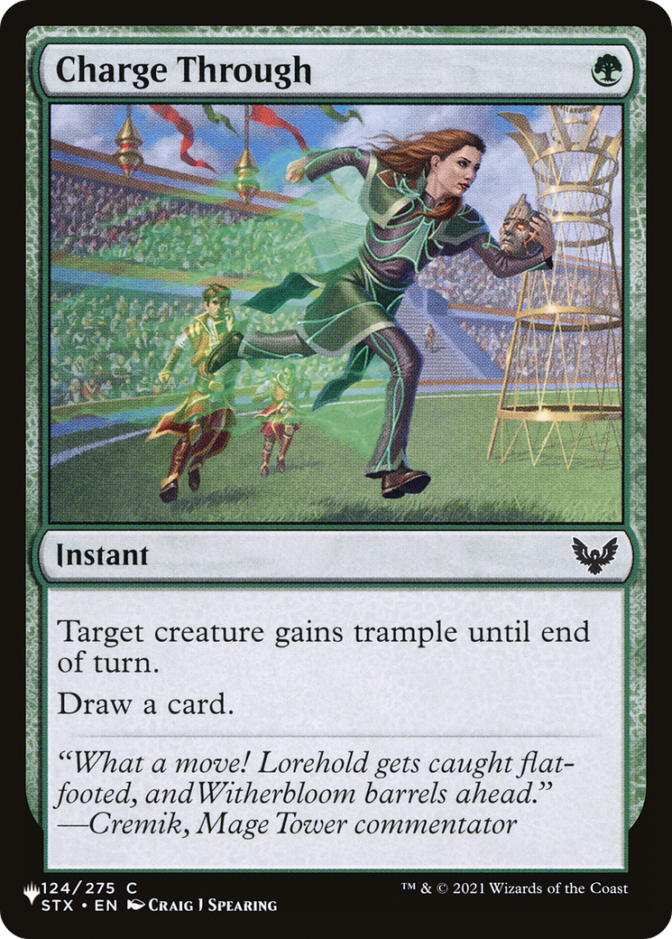 Charge Through (LIST-STX-124)  - The List