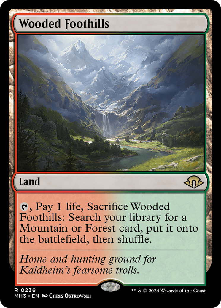 Wooded Foothills (MH3-236)  - Modern Horizons 3