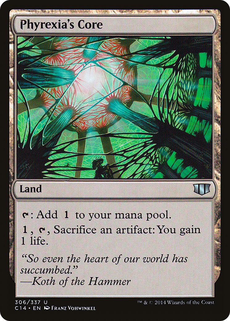 Phyrexia's Core (C14-306)  - Commander 2014