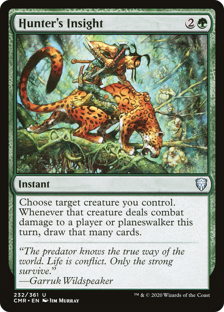 Hunter's Insight (CMR-232)  - Commander Legends