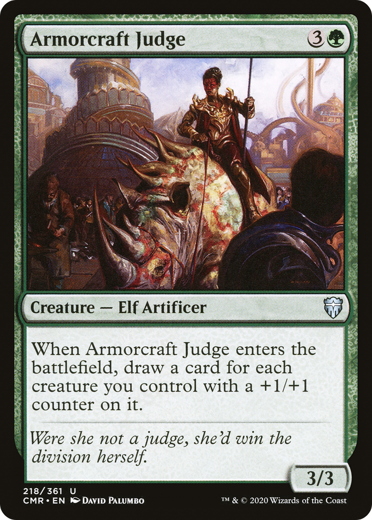 Armorcraft Judge (CMR-218)  - Commander Legends