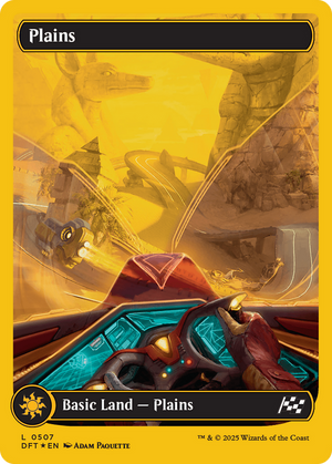Plains (0507) (First-Place Foil) (DFT-507)  Foil - Aetherdrift: (Full Art)