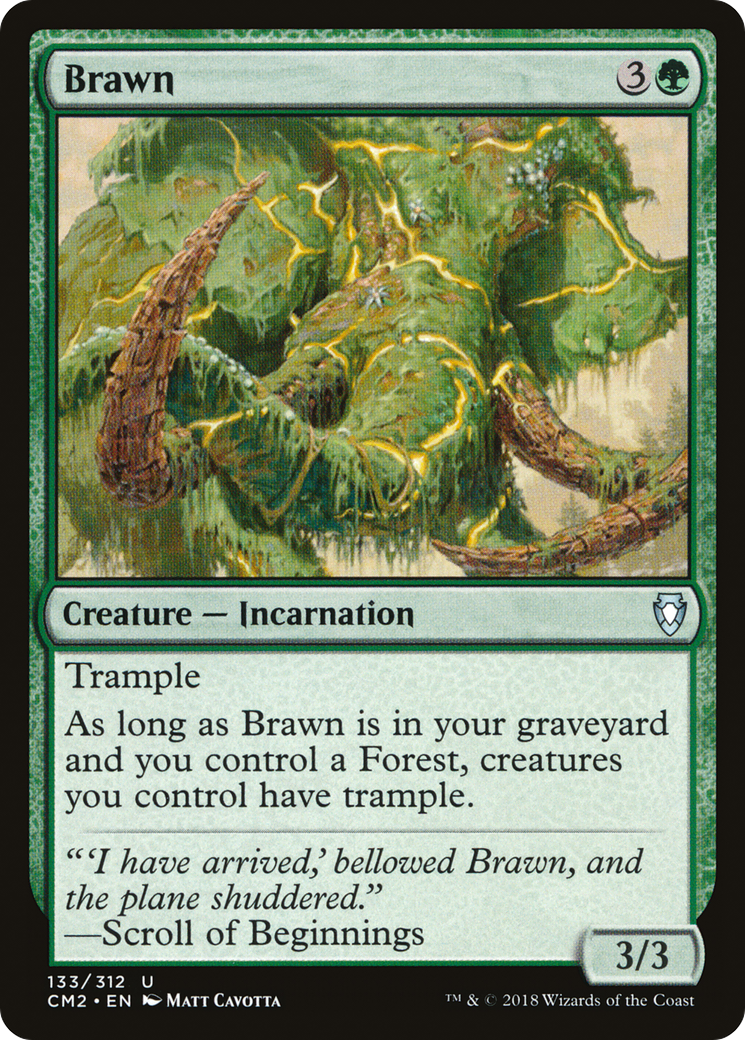 Brawn (CM2-133)  - Commander Anthology Volume II