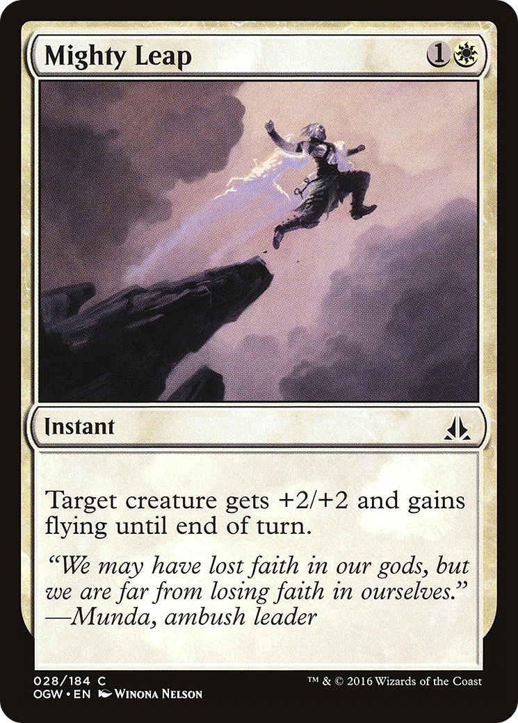 Mighty Leap (OGW-028)  - Oath of the Gatewatch