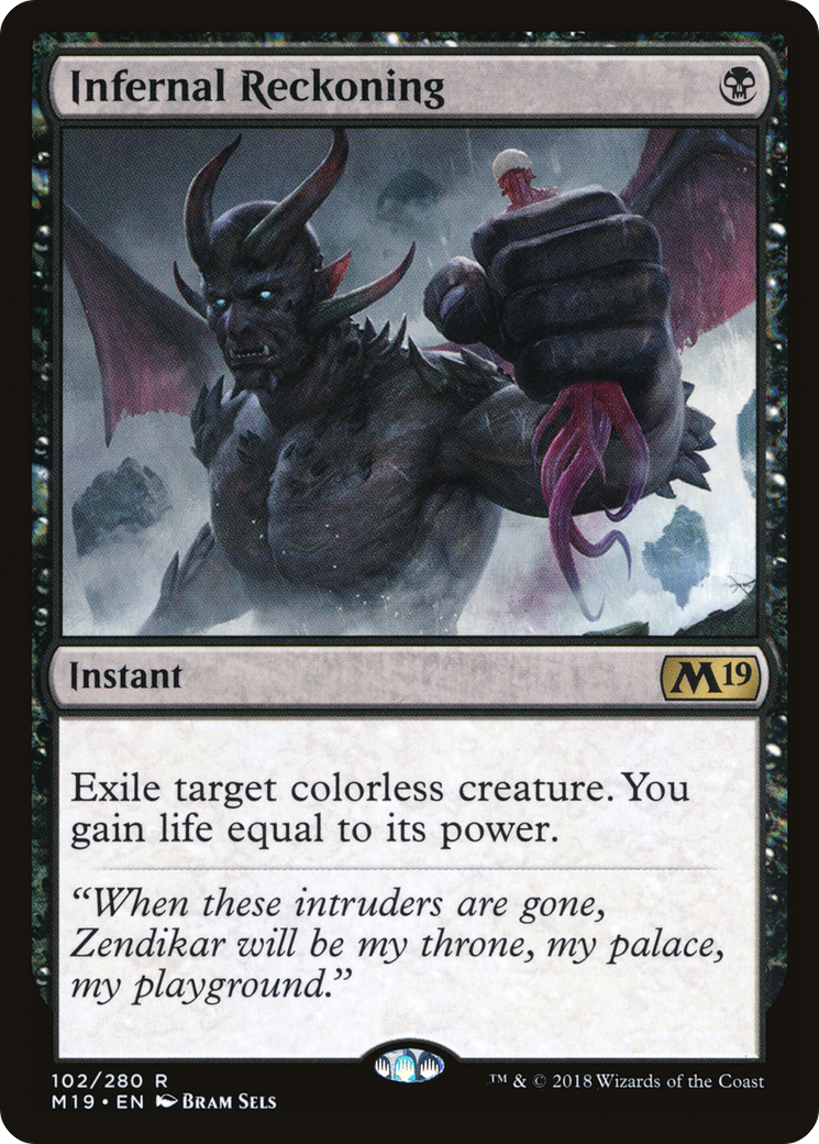Infernal Reckoning (M19-102)  - Core Set 2019