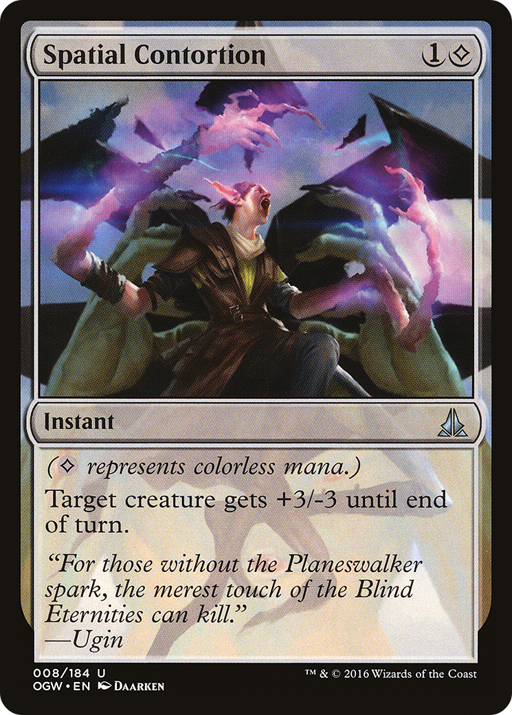 Spatial Contortion (OGW-008)  Foil - Oath of the Gatewatch