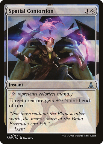 Spatial Contortion (OGW-008)  Foil - Oath of the Gatewatch