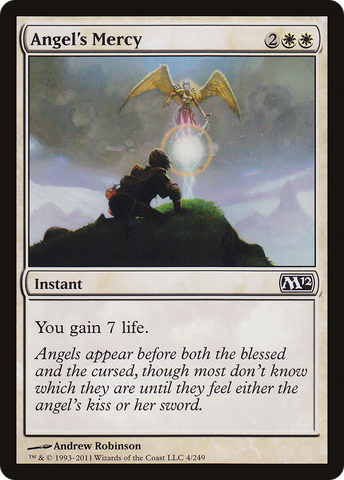 Angel's Mercy (M12-004)  Foil - Magic 2012
