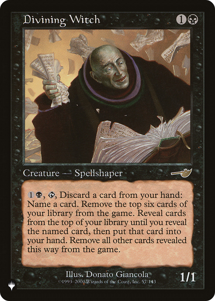 Divining Witch (LIST-57/143)  - The List