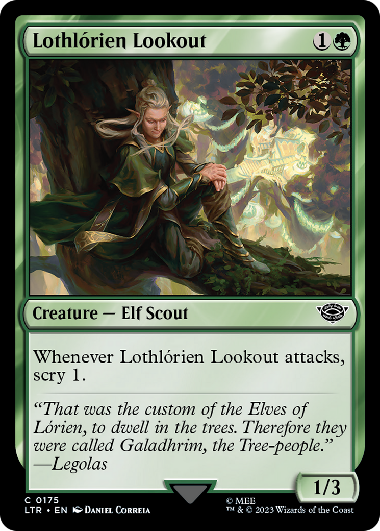 Lothlorien Lookout (LTR-175) - The Lord of the Rings: Tales of Middle-earth Foil