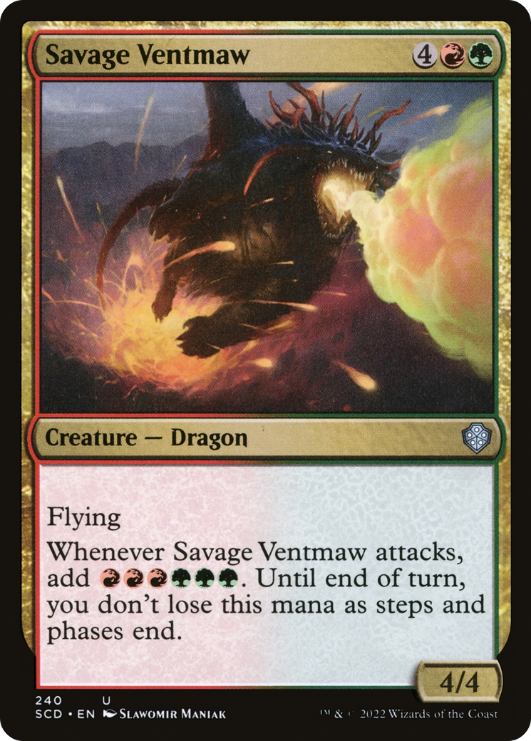 Savage Ventmaw (SCD-240)  - Starter Commander Decks