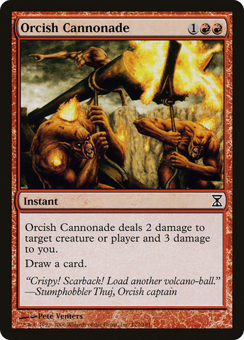 Orcish Cannonade [Time Spiral]
