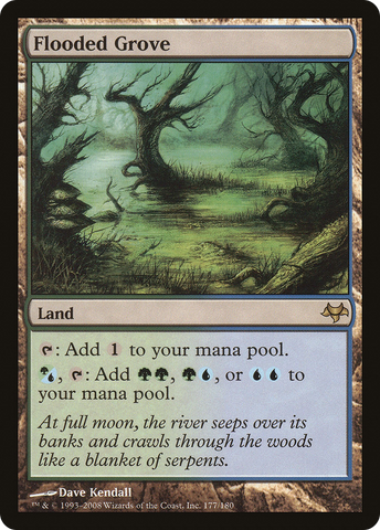 Flooded Grove (EVE-177)  Foil - Eventide