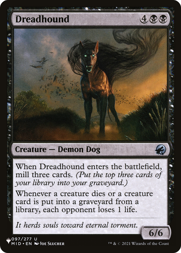 Dreadhound (LIST-MID-97)  - The List