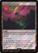 Myriad Landscape (Surge Foil) (40K-285) - Warhammer 40,000 Commander Foil