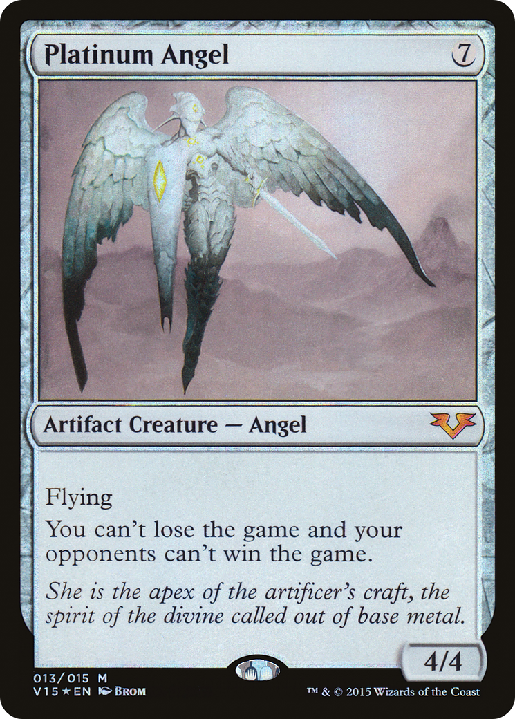 Platinum Angel (V15-013)  Foil - From the Vault: Angels