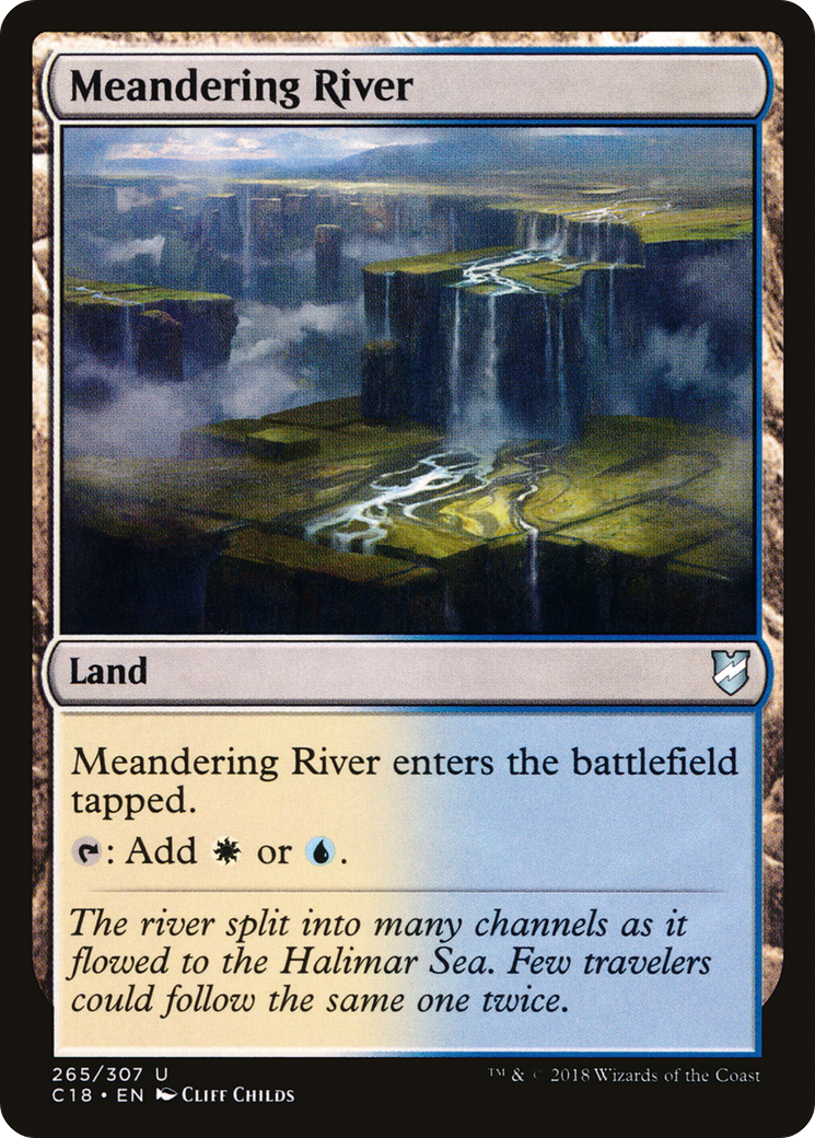Meandering River (C18-265)  - Commander 2018