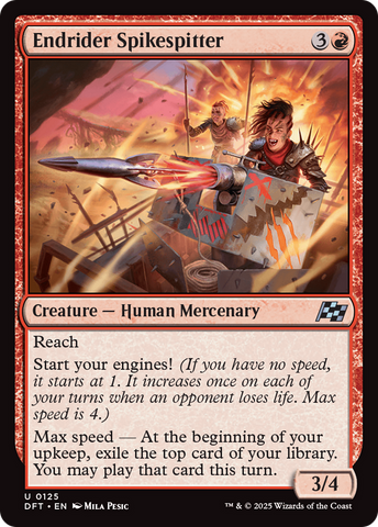 Endrider Spikespitter (DFT-125)  Foil - Aetherdrift