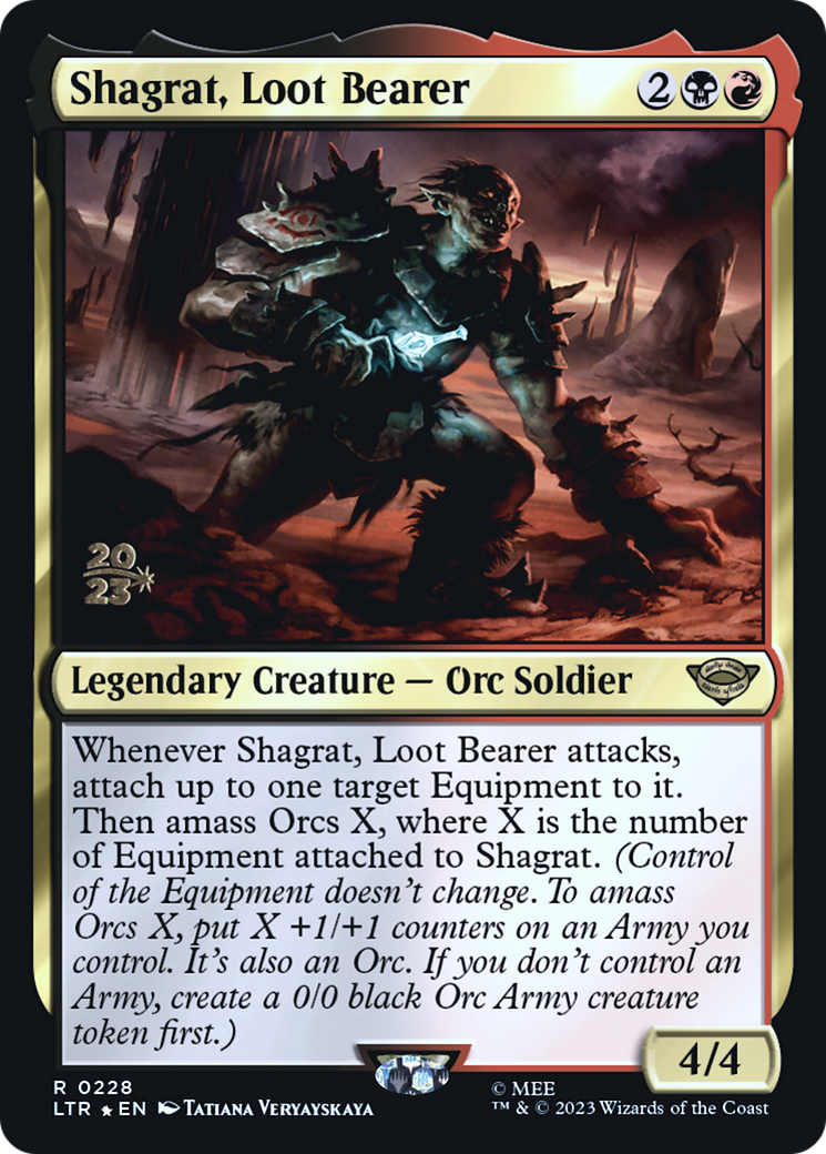 Shagrat, Loot Bearer (PRE-228)  Foil - Tales of Middle-earth Promos