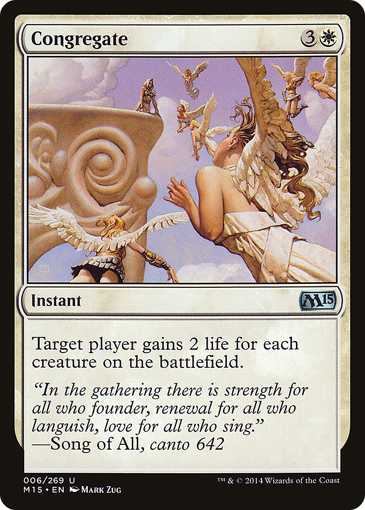 Congregate (M15-006)  Foil - Magic 2015