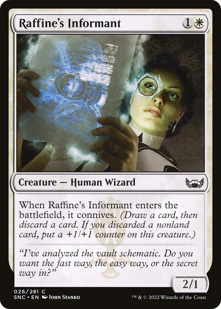 Raffine's Informant (SNC-026)  Foil - Streets of New Capenna