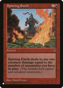 Spitting Earth (LIST-P02-116)  - The List