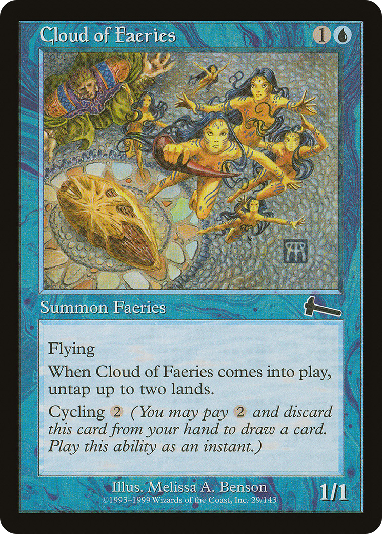 Cloud of Faeries (ULG-029)  Foil - Urza's Legacy