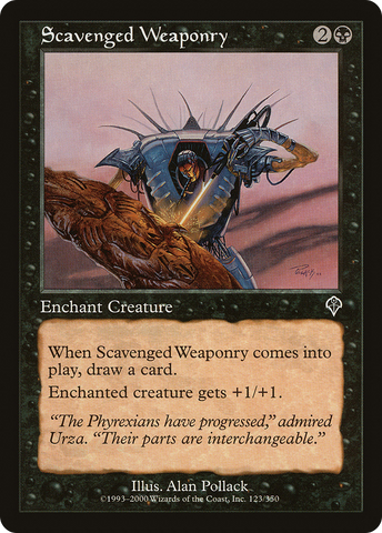 Scavenged Weaponry (INV-123) - Invasion Foil