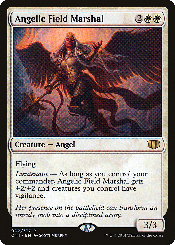Angelic Field Marshal (C14-002)  - Commander 2014