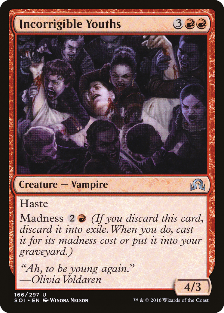 Incorrigible Youths (SOI-166)  Foil - Shadows over Innistrad