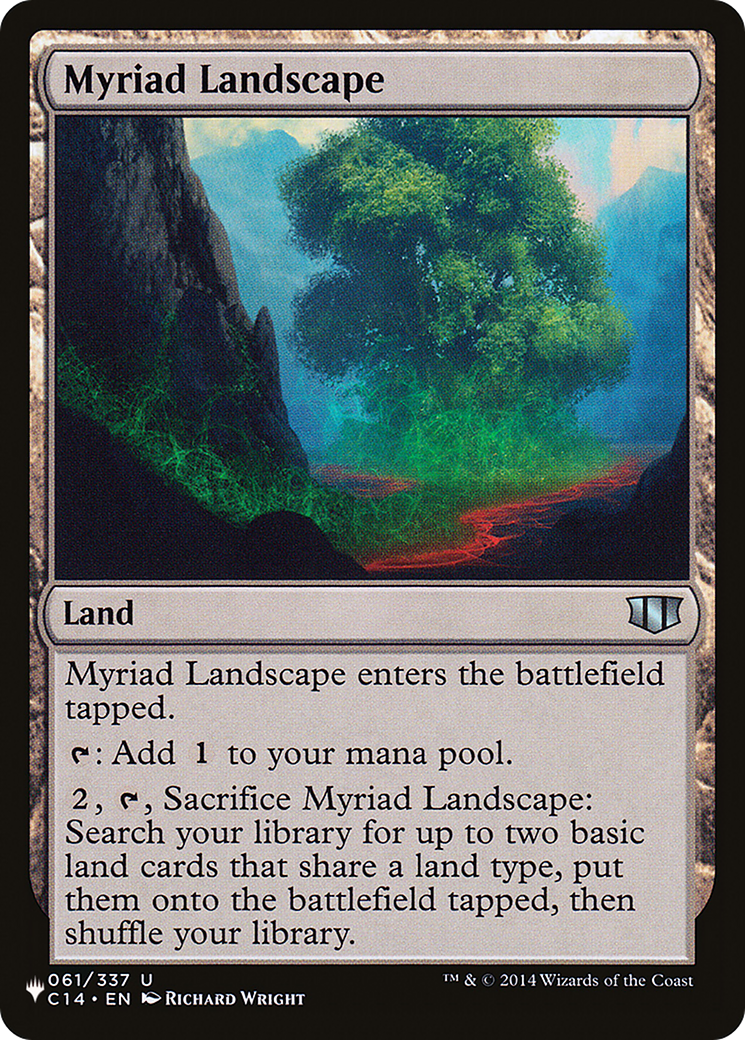 Myriad Landscape (C14) (LIST-C14-61)  - The List