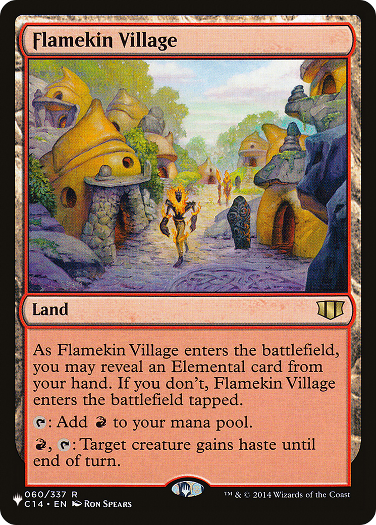 Flamekin Village (C14) (LIST-060/337)  - The List
