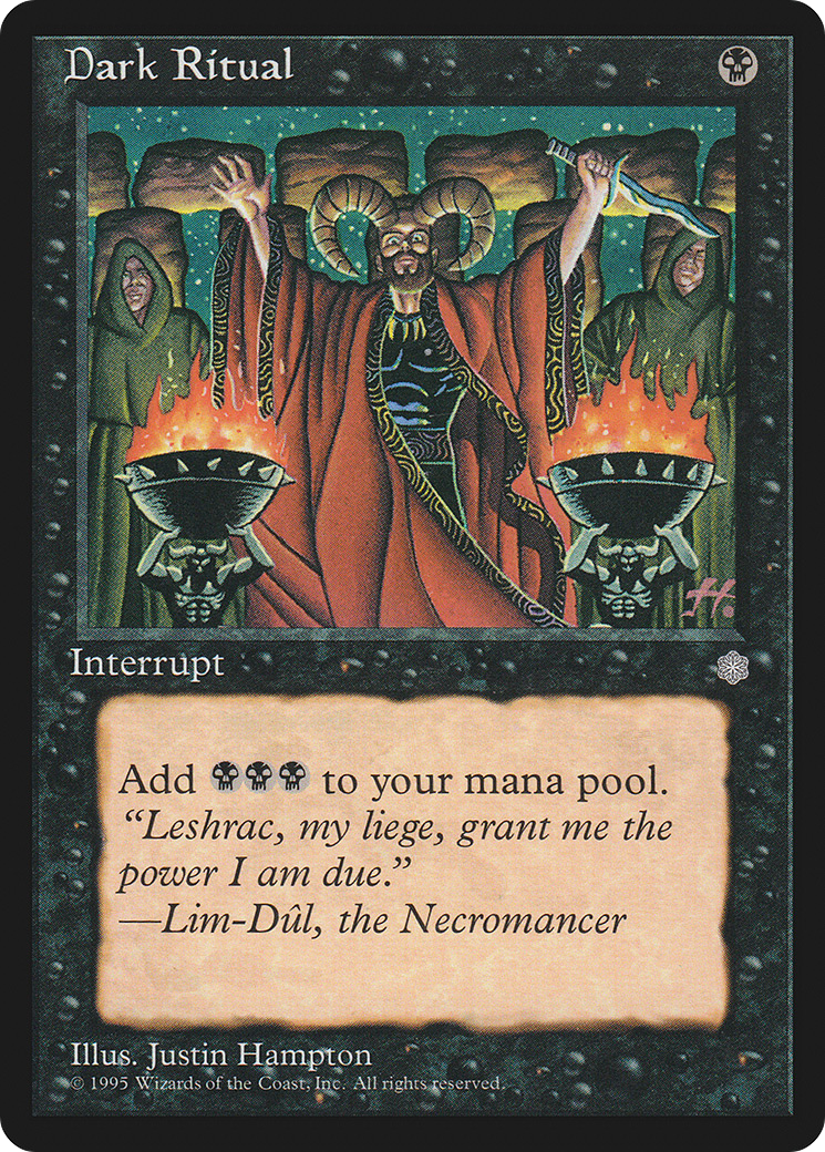 Dark Ritual (ICE-008)  - Ice Age