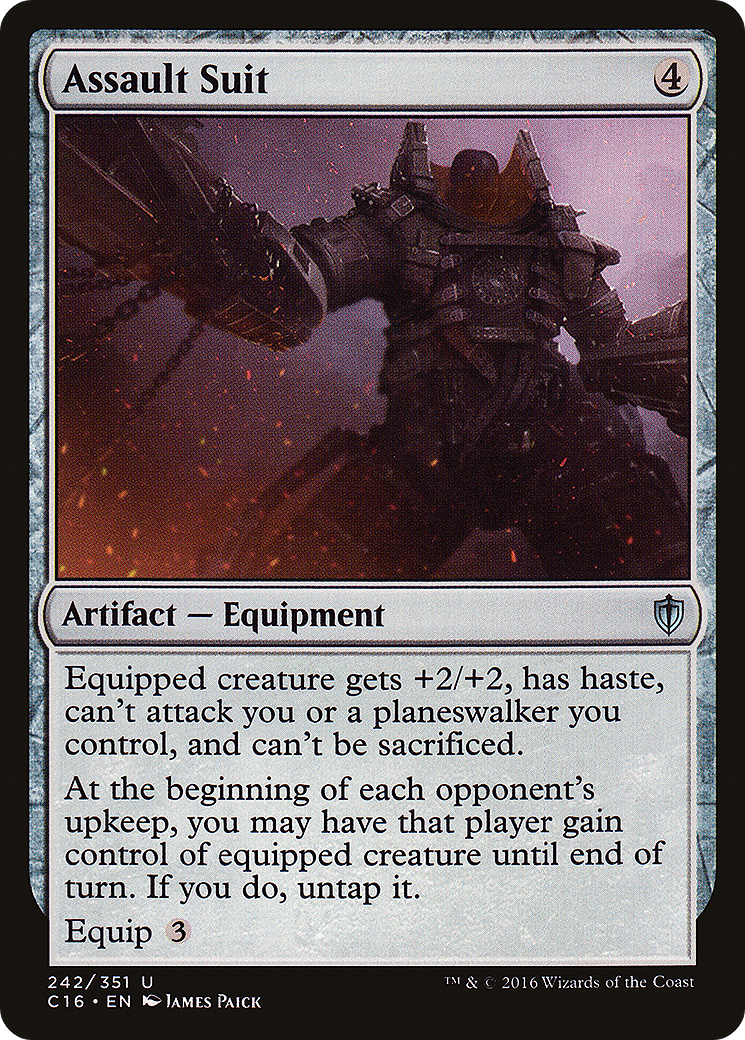 Assault Suit (C16-242)  - Commander 2016